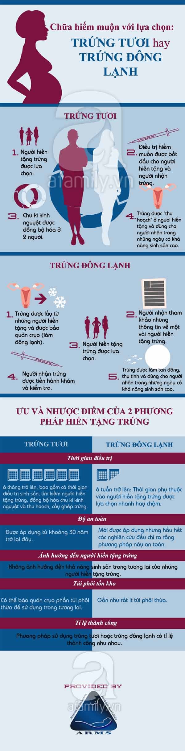 Điều trị vô sinh bằng phương pháp hiến tặng trứng - những điều cần biết 1